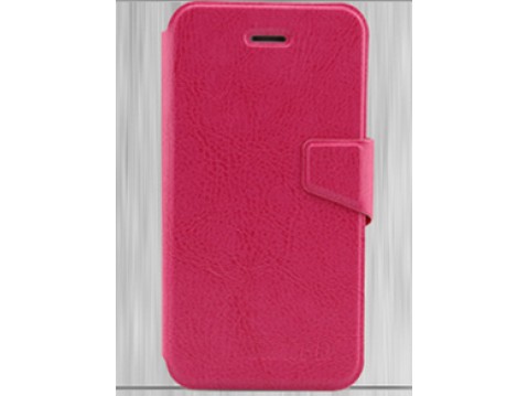 7778 funda de piel para iphone 5 5s rosa apertura lateral.jpeg