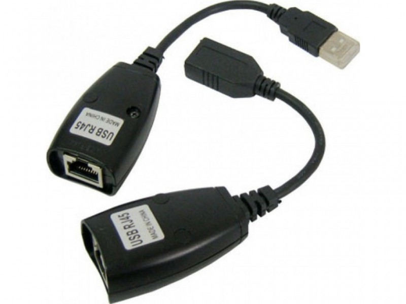 Comprar Extensor Usb Vía Rj45 Hasta 45 Mts Con Envío En 24 Horas Mocuboes 1066